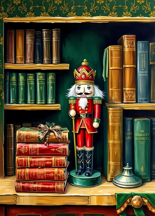 illustration Christmas night