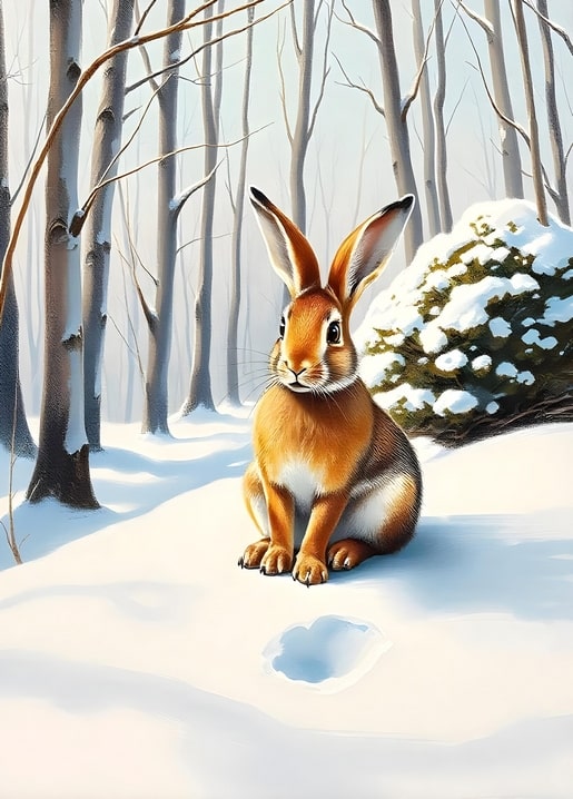 illustration Christmas night