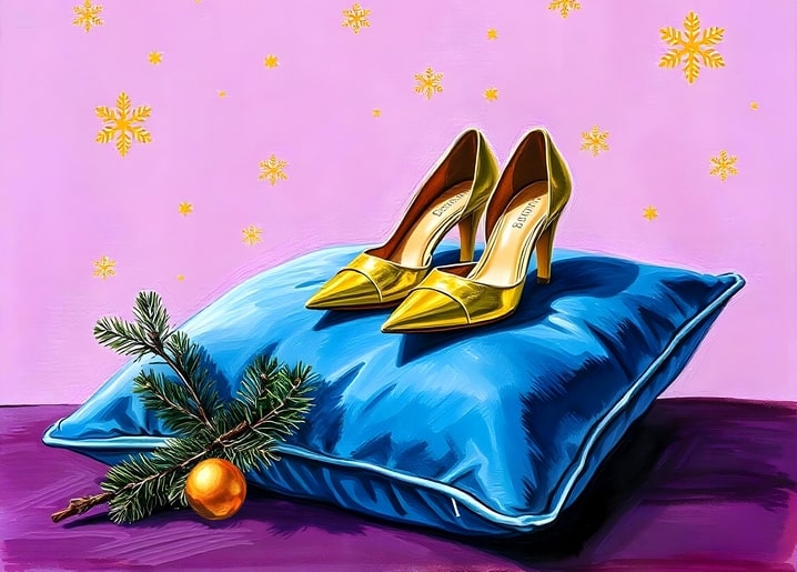 illustration Christmas night