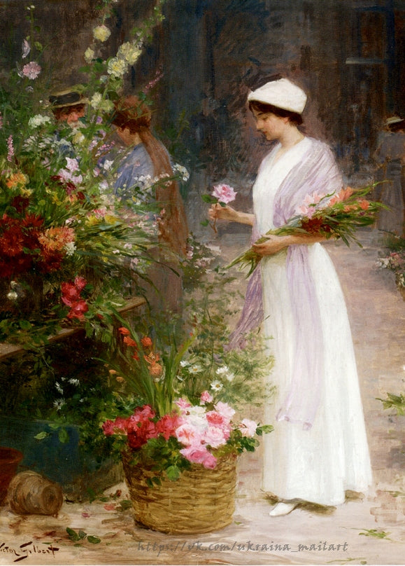 parisian boulevard and cafes, flower shops, happy childhood