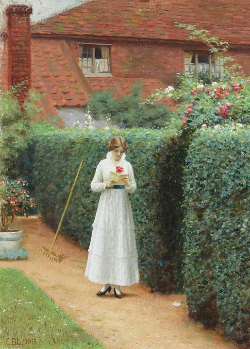 art Edmund Blair Leighton