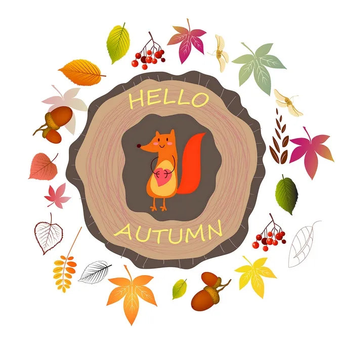 "Autumn Mood" Postcard