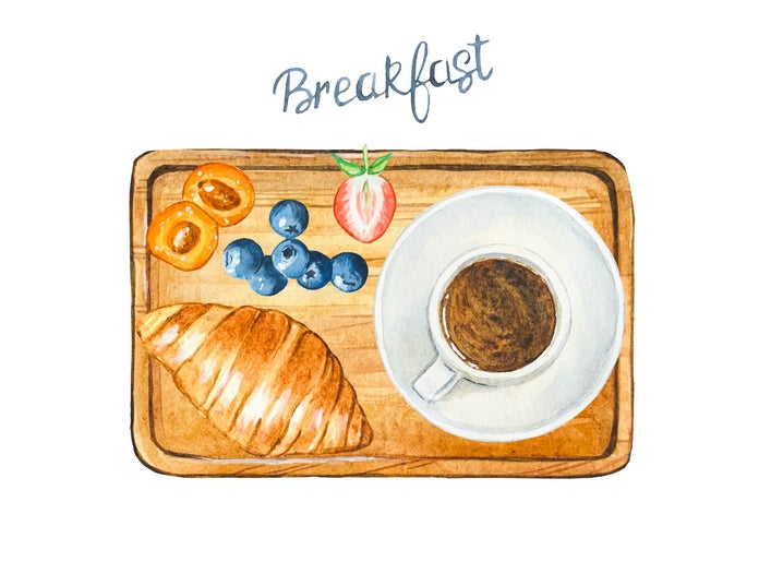 sanfte Frühlingsillustrationspostkarte