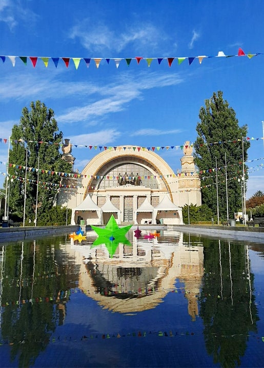 Photographic postcard — VDNG, Kyiv. My Kyiv! series by Zolota Ptakha
