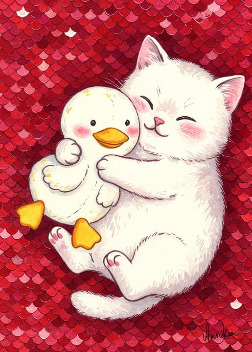 original spring postcards