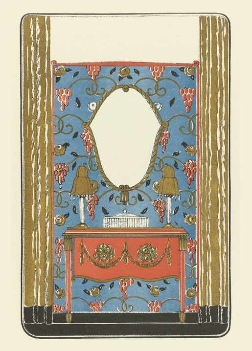 christmas retro vintage postcard