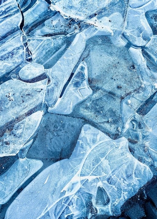 Postkarte Winter- und Weihnachtsfoto