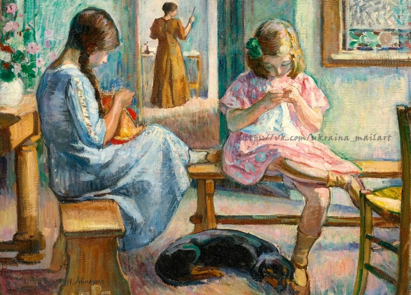 Henri Lebasque postcard / Zolota Ptakha Publishing House