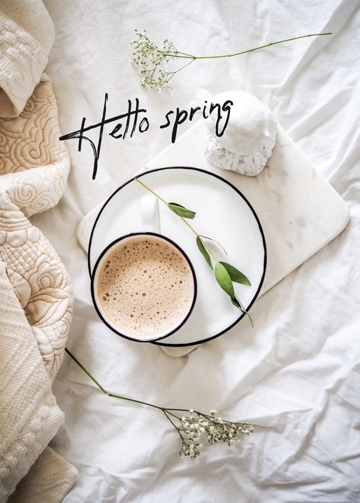 postcards sunny spring