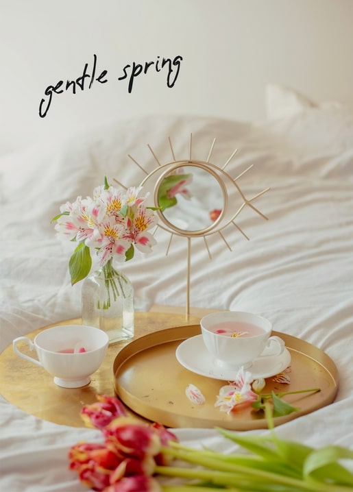 postcards sunny spring