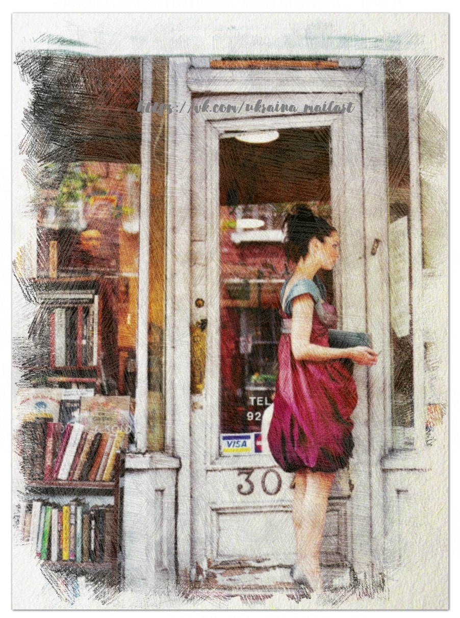 Листівка Книжковий світ / Видавничий дім "Золота Птаха"