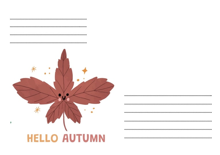 Конверт Осінь / Видавничій дім "Золота Птаха"