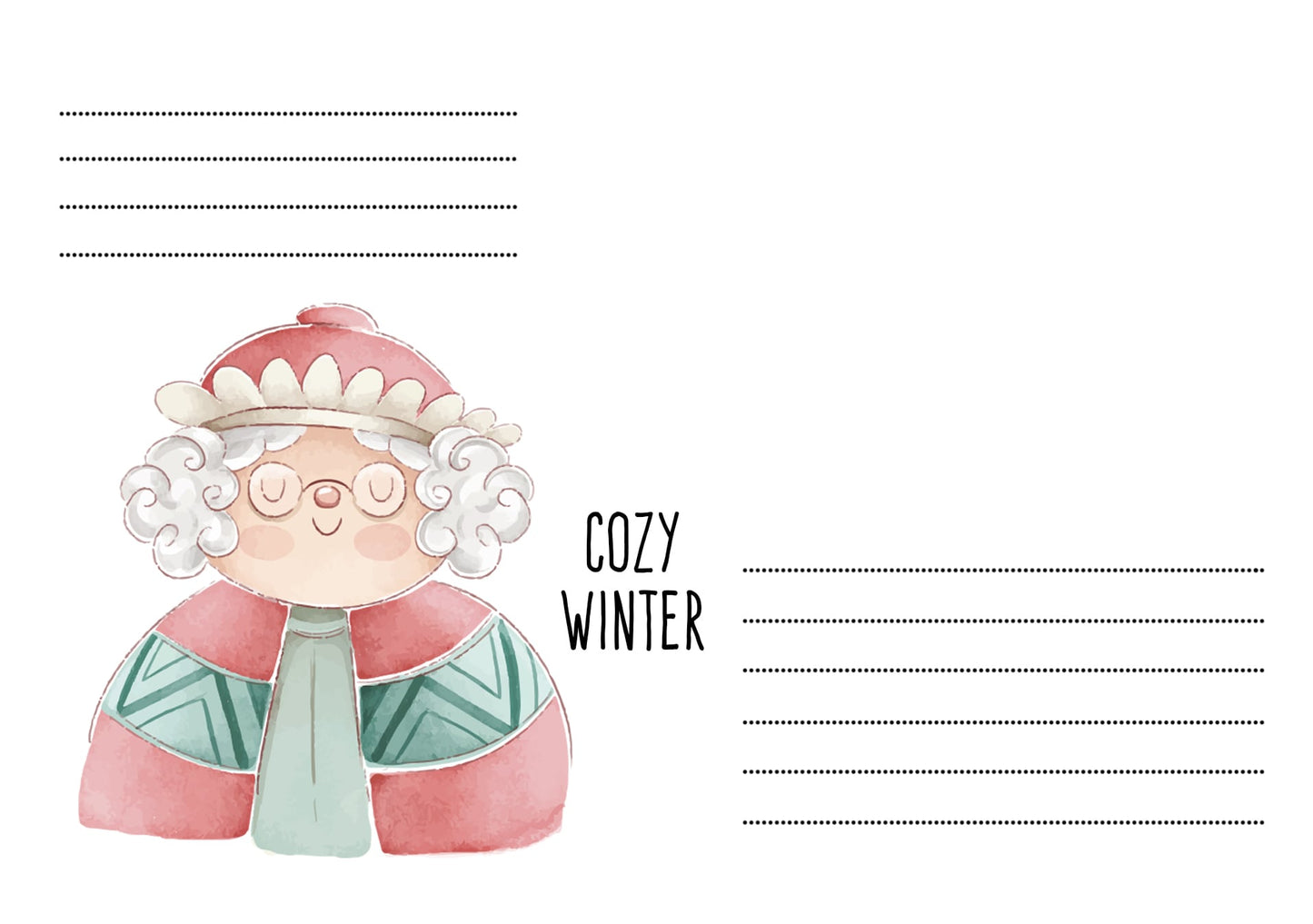 Конверт Зима / Видавничій дім "Золота Птаха"