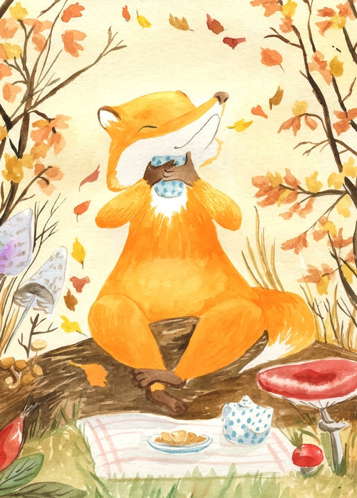 Листівка Fox story / Видавничий дім "Золота Птаха"