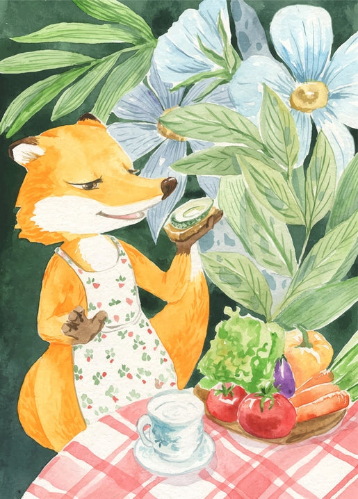 Листівка Fox story / Видавничий дім "Золота Птаха"