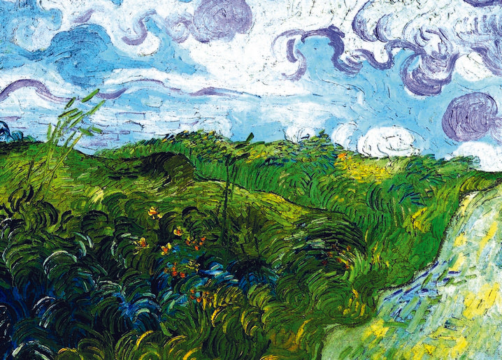 van gogh painting postcard