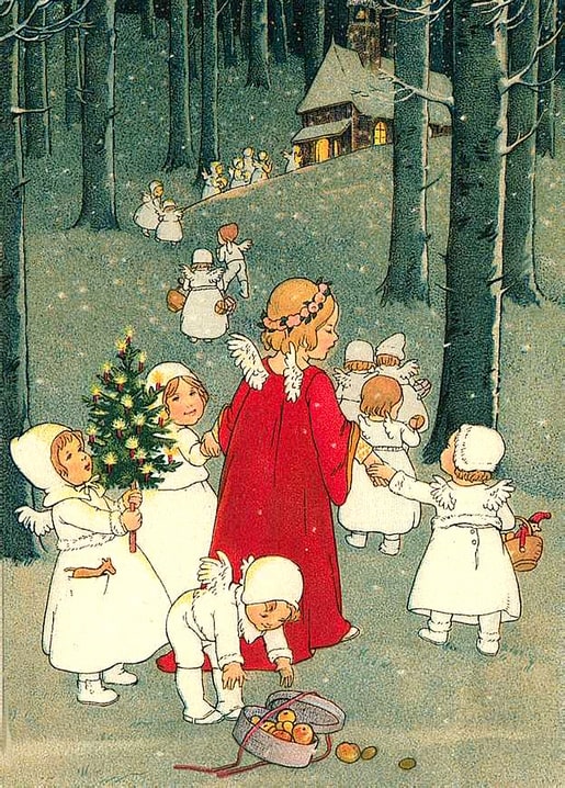 Листівка Різдвяні вінтаж / Видавничий дім "Золота Птаха"