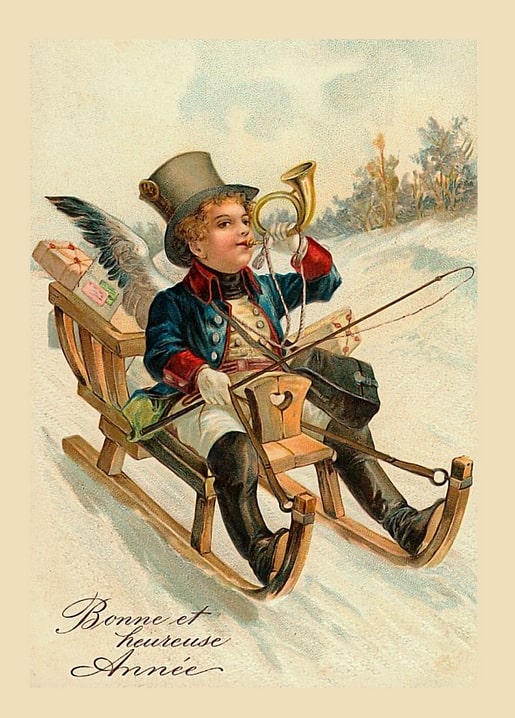 Листівка Різдвяні вінтаж / Видавничий дім "Золота Птаха"