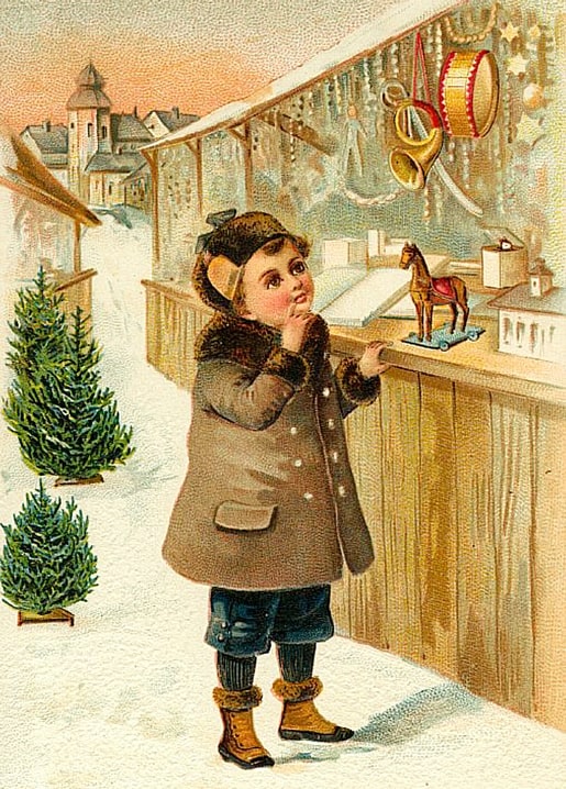 Листівка Різдвяні вінтаж / Видавничий дім "Золота Птаха"