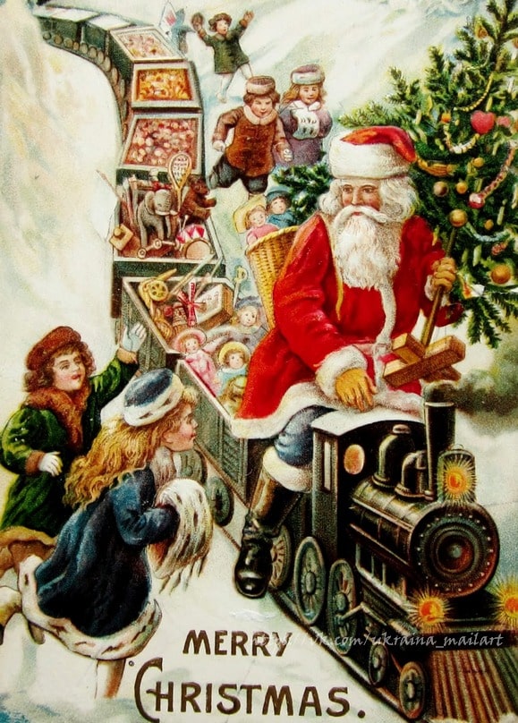 Листівка Різдвяні вінтаж / Видавничий дім "Золота Птаха"