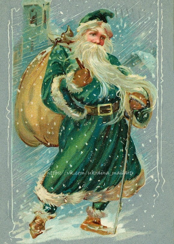 Листівка Різдвяні вінтаж / Видавничий дім "Золота Птаха"