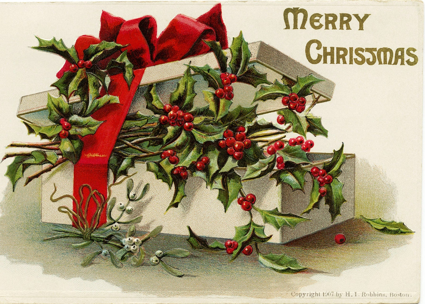 Листівка Різдвяні вінтаж / Видавничий дім "Золота Птаха"