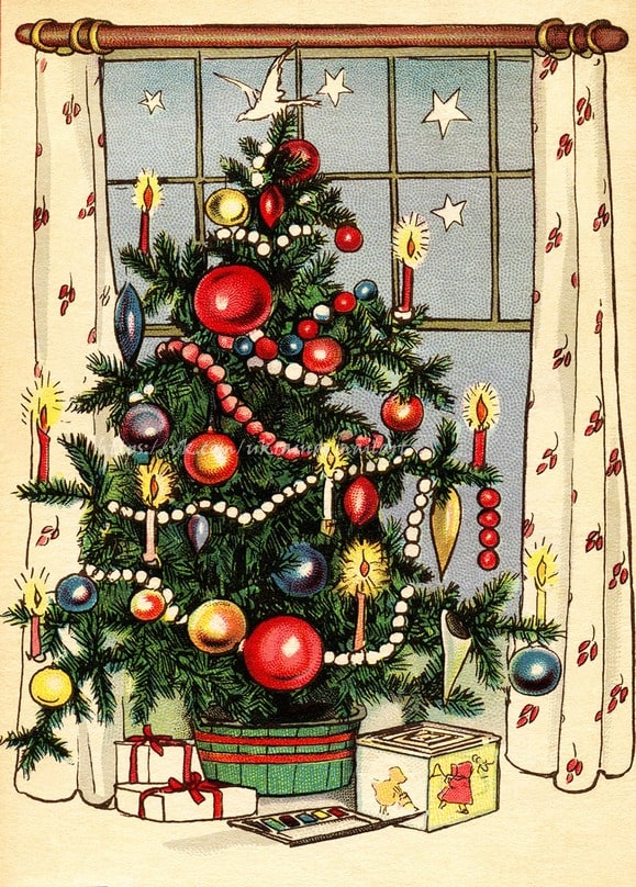 Листівка Різдвяні вінтаж / Видавничий дім "Золота Птаха"