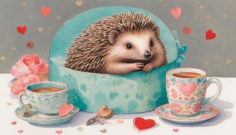 Postkarten mit Liebe und Bär