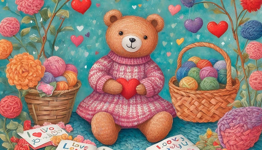 postcards with love and bear