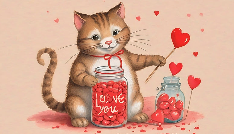Postkarten mit Liebe und Bär