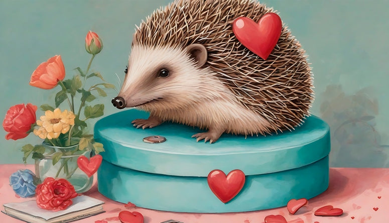 Postkarten mit Liebe und Bär
