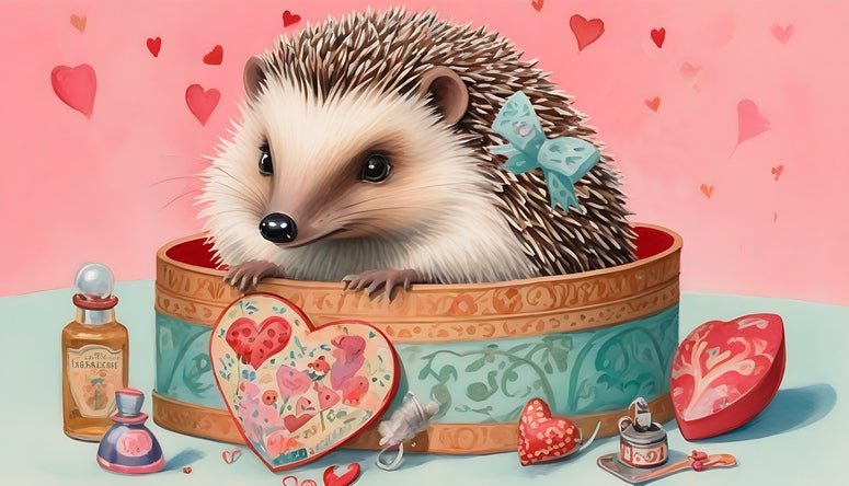 Postkarten mit Liebe und Bär