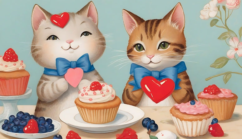 postcards with love and bear