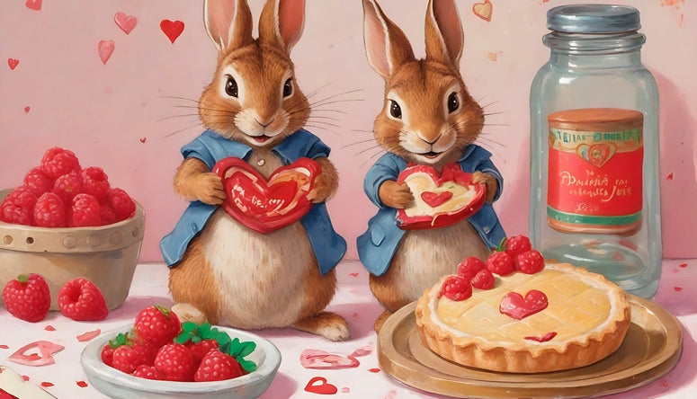 postcards with love and bear