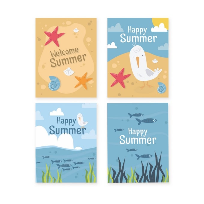 Набір Міні-листівок 8*11 см / Видавничий дім "Золота Птаха"