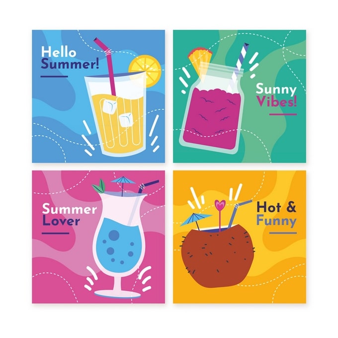 Набір Міні-листівок 10*10 см / Видавничий дім "Золота Птаха"