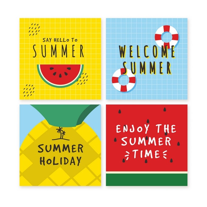 Набір Міні-листівок 10*10 см / Видавничий дім "Золота Птаха"