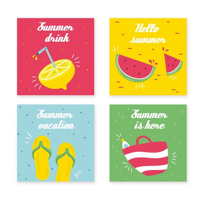 Набір Міні-листівок 10*10 см / Видавничий дім "Золота Птаха"