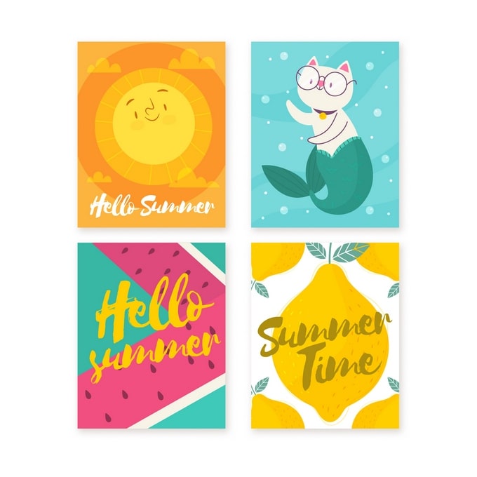 Набір Міні-листівок 8*11 см / Видавничий дім "Золота Птаха"