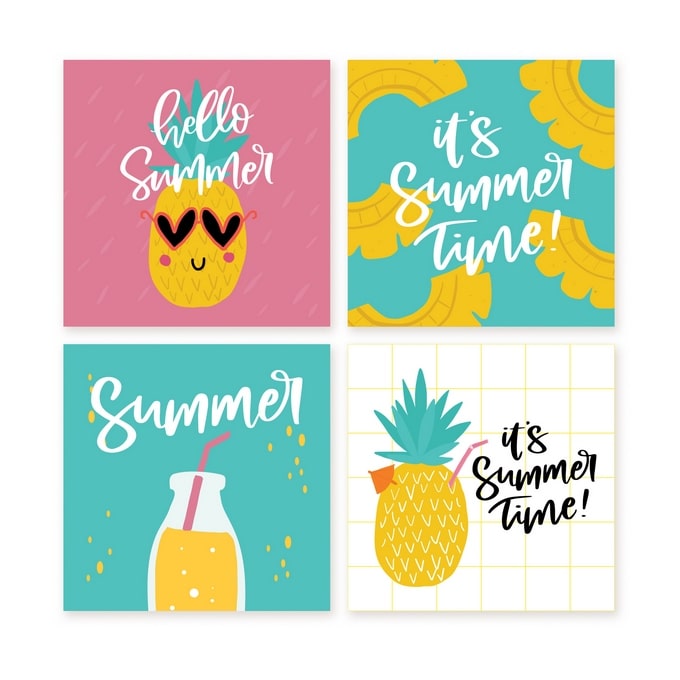 Набір Міні-листівок 10*10 см / Видавничий дім "Золота Птаха"