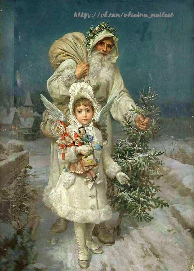 Листівка Різдвяні вінтаж / Видавничий дім "Золота Птаха"