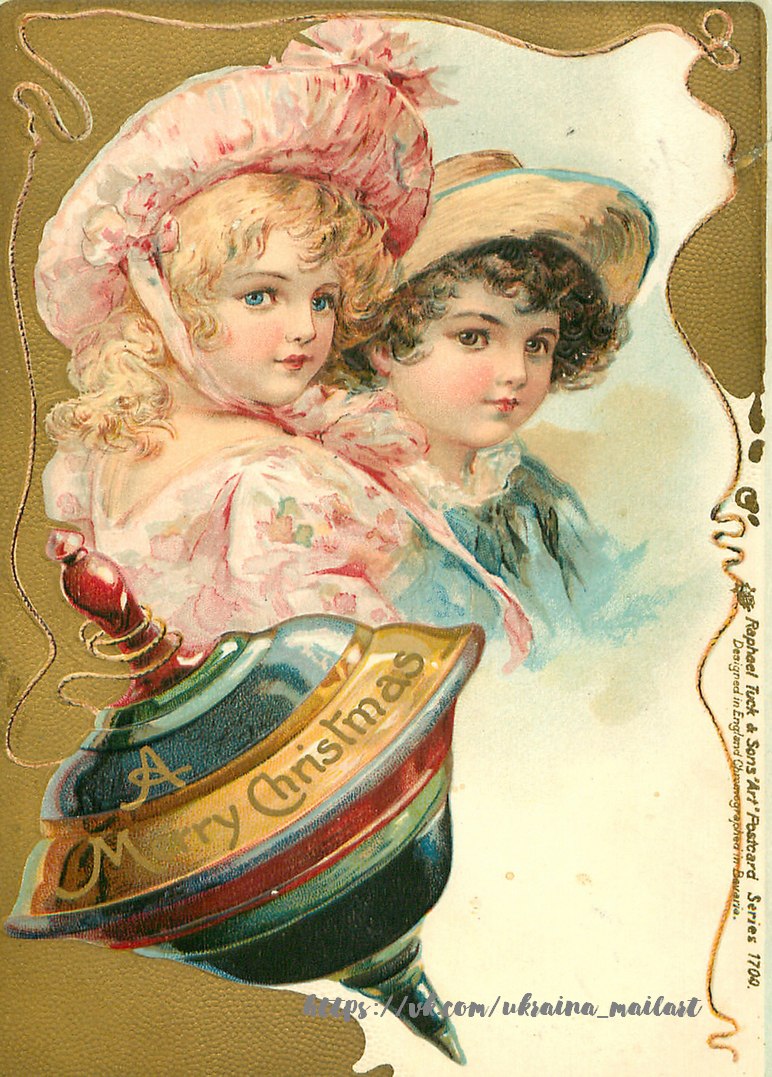 Листівка Різдвяні вінтаж / Видавничий дім "Золота Птаха"