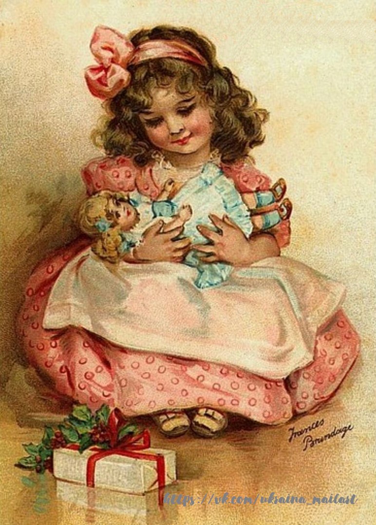 Листівка Різдвяні вінтаж / Видавничий дім "Золота Птаха"