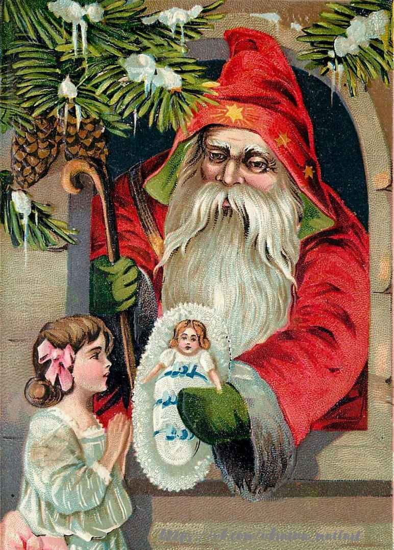 Листівка Різдіяні вінтаж / Видавничий дім "Золота Птаха"