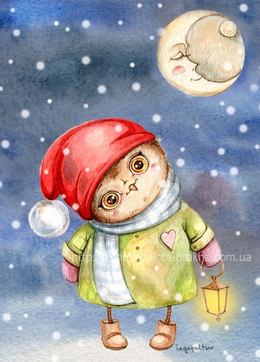 Листівка Inga Paltser / Видавничий дім "ЗОЛОТА ПТАХА"