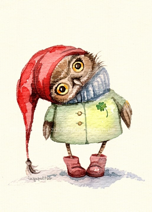 Листівка Inga Paltser / Видавничий дім "ЗОЛОТА ПТАХА"