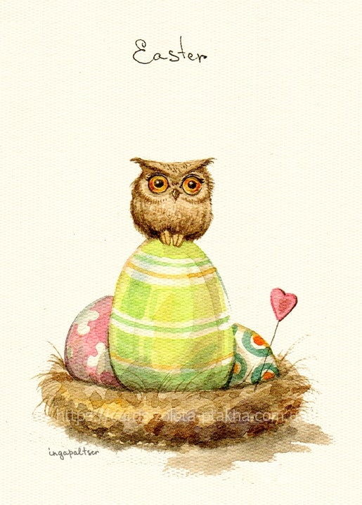 Листівка Inga Paltser / Видавничий дім "ЗОЛОТА ПТАХА"