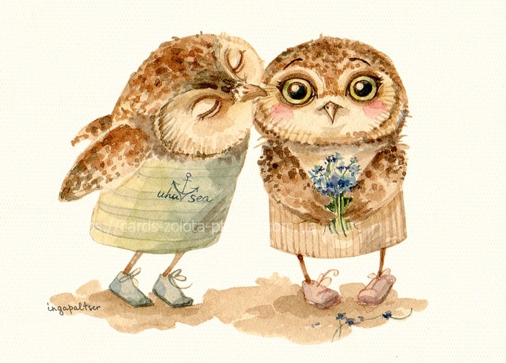 Листівка Inga Paltser / Видавничий дім "ЗОЛОТА ПТАХА"