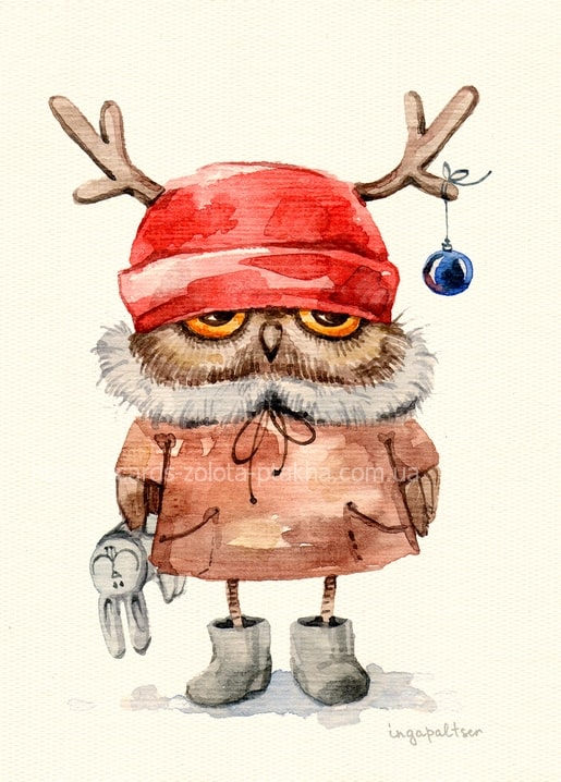 Листівка Inga Paltser / Видавничий дім "ЗОЛОТА ПТАХА"