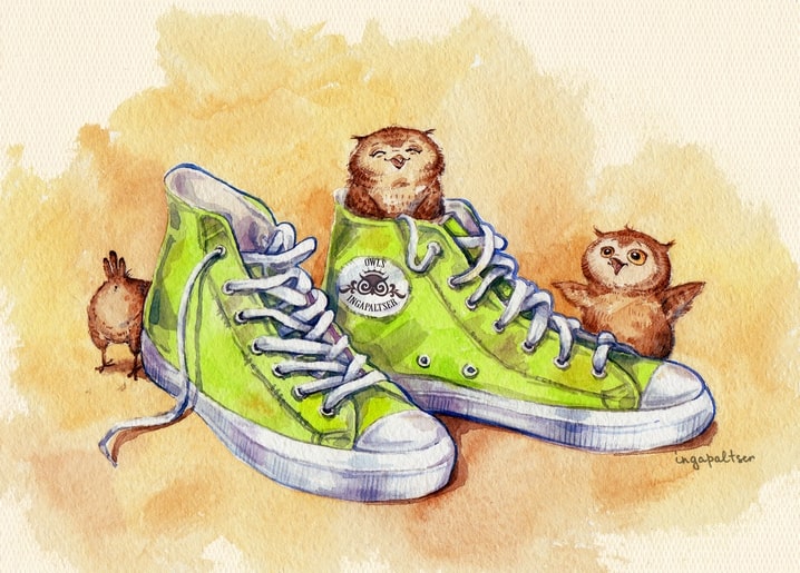 Листівка Inga Paltser / Видавничий дім "ЗОЛОТА ПТАХА"